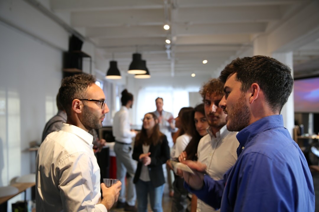 business professionals networking