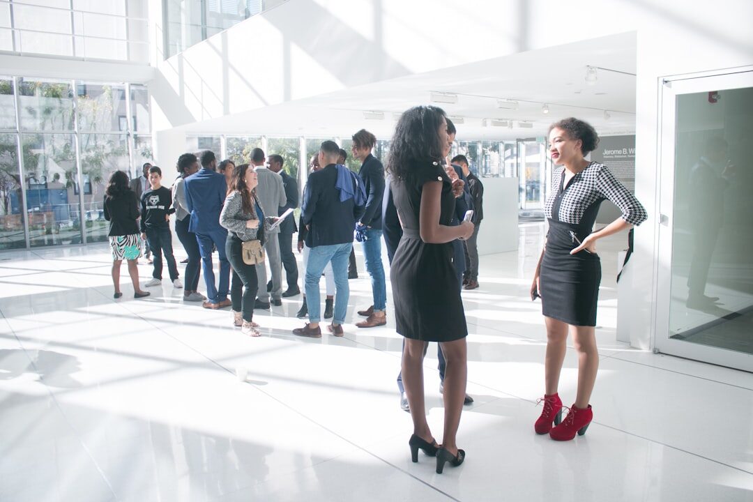 business professionals networking